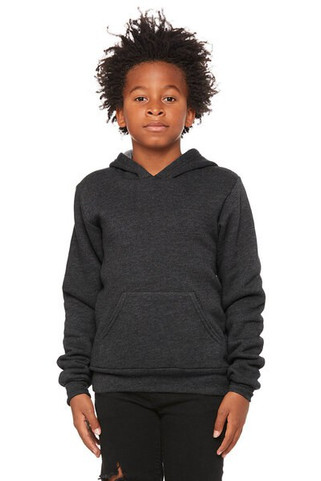 Bella+Canvas 3719Y - Youth Sponge Fleece Pullover Hooded Sweatshirt
