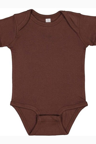 Rabbit Skins 4400 - Body pour bébé avec épaules en côte