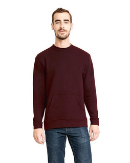 Next Level Apparel 9001 - Unisex Santa Cruz Pocket Sweatshirt
