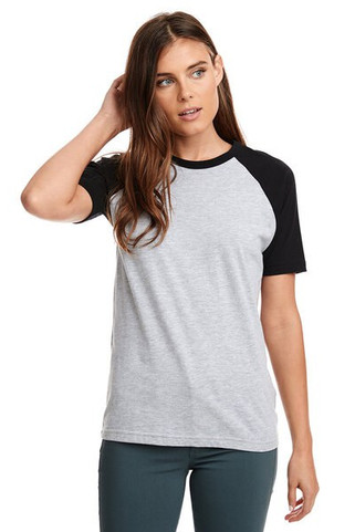 Next Level Apparel N3650 - Unisex Raglan Short-Sleeve T-Shirt