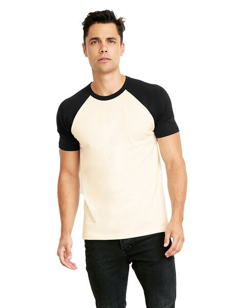 Next Level Apparel N3650 - Unisex Raglan Short-Sleeve T-Shirt