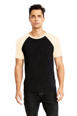 Next Level Apparel N3650 - Unisex Raglan Short-Sleeve T-Shirt