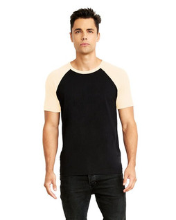 Next Level Apparel N3650 - Unisex Raglan Short-Sleeve T-Shirt