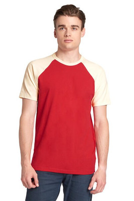 Next Level Apparel N3650 - Unisex Raglan Short-Sleeve T-Shirt
