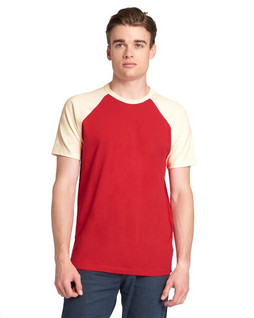 Next Level Apparel N3650 - Unisex Raglan Short-Sleeve T-Shirt