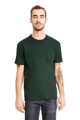 Next Level Apparel 3605 - Camiseta Unisex con Bolsillo de Algodón Premium