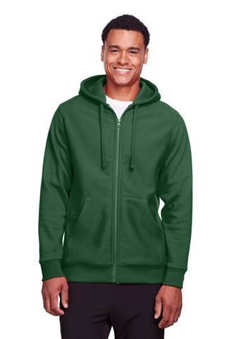 Team 365 TT95 - Chandail Hommes Zone Hydrosport Heavyweight Full-Zip Hooded
