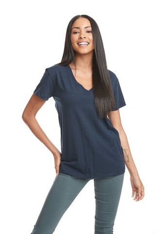 Next Level Apparel 3940 - Ladies Relaxed V-Neck T-Shirt