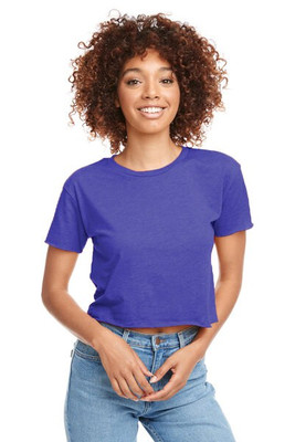 Next Level Apparel N5080 - Ladies Festival Cali Crop T-Shirt