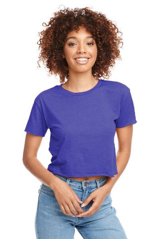 Next Level Apparel N5080 - Ladies Festival Cali Crop T-Shirt