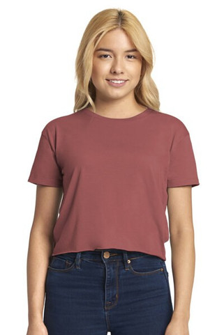 Next Level Apparel N5080 - Ladies Festival Cali Crop T-Shirt