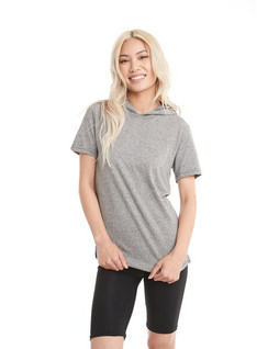 Next Level Apparel 2022 - Unisex Mock Twist Short Sleeve Hoody T-Shirt