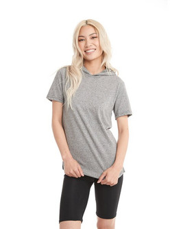 Next Level Apparel 2022 - Unisex Mock Twist Short Sleeve Hoody T-Shirt