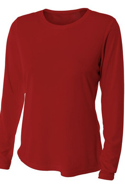 A4 NW3002 - Camiseta Deportiva Mujer Manga Larga Enfriamiento