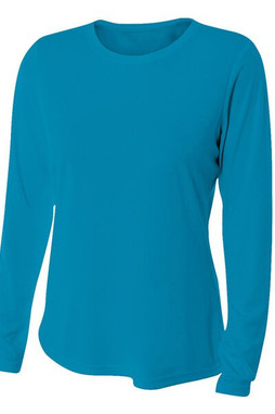 A4 NW3002 - Camiseta Deportiva Mujer Manga Larga Enfriamiento