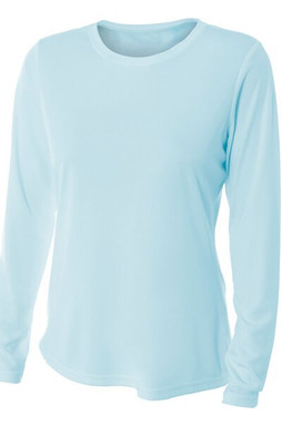 A4 NW3002 - Ladies Long Sleeve Cooling Performance Crew Shirt