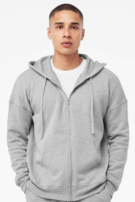 Bella+Canvas 3759 - Unisex Sponge Fleece DTM Full-Zip Hooded Sweatshirt