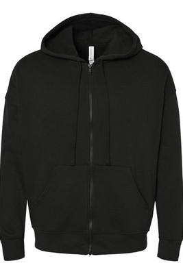 Bella+Canvas 3759 - Unisex Sponge Fleece DTM Full-Zip Hooded Sweatshirt
