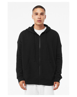 Bella+Canvas 3759 - Unisex Sponge Fleece DTM Full-Zip Hooded Sweatshirt