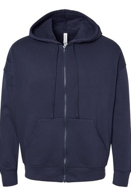 Bella+Canvas 3759 - Unisex Sponge Fleece DTM Full-Zip Hooded Sweatshirt
