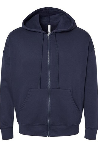 Bella+Canvas 3759 - Unisex Sponge Fleece DTM Full-Zip Hooded Sweatshirt