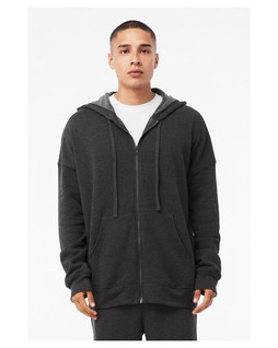 Bella+Canvas 3759 - Unisex Sponge Fleece DTM Full-Zip Hooded Sweatshirt