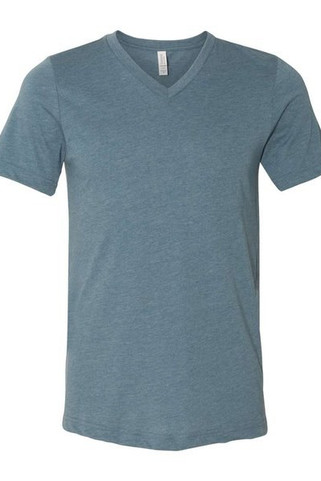 Bella+Canvas 3005CVC - Unisex CVC Jersey V-Neck T-Shirt