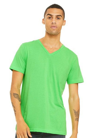Bella+Canvas 3005CVC - Unisex CVC Jersey V-Neck T-Shirt