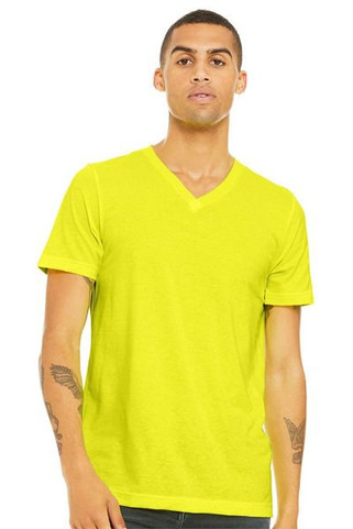 Bella+Canvas 3005CVC - Unisex CVC Jersey V-Neck T-Shirt