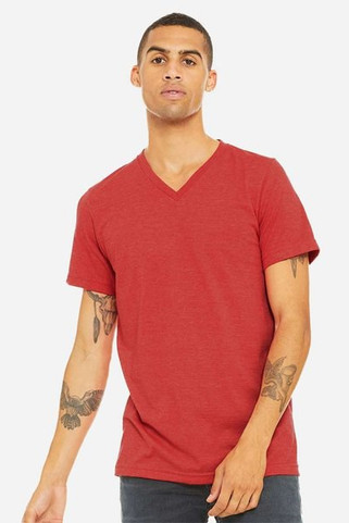 Bella+Canvas 3005CVC - Unisex CVC Jersey V-Neck T-Shirt