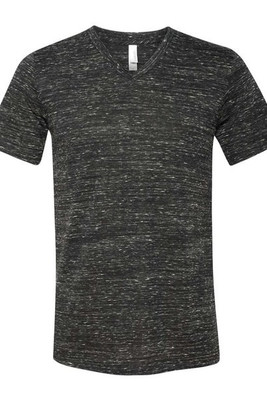 Bella+Canvas 3655C - Unisex Textured Jersey V-Neck T-Shirt