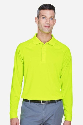 Harriton M211L - Men's Tactical Performance Long-Sleeve Polo Shirt