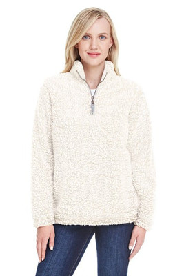 J. America JA8451 - Ladies Epic Sherpa 1/4 Zip