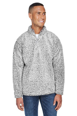 J. America JA8454 - Adult Epic Sherpa Quarter-Zip