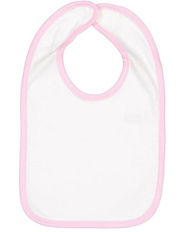 Rabbit Skins RS1004 - Infant Contrast Trim Bib