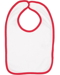 Rabbit Skins RS1004 - Bavoir à bordures contrastées pour bébé