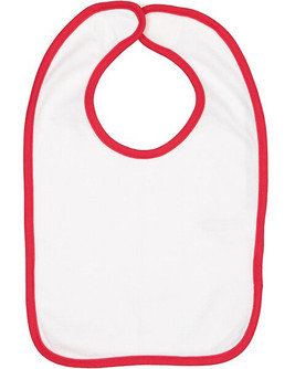 Rabbit Skins RS1004 - Infant Contrast Trim Bib