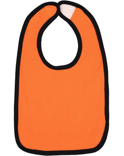 Rabbit Skins RS1004 - Bavoir à bordures contrastées pour bébé