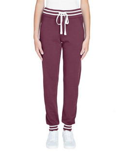 J. America JA8654 - Womens Sueded Fleece Jogger with Pockets