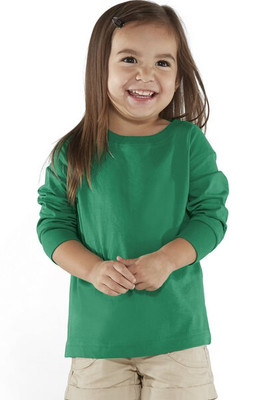 Rabbit Skins RS3302 - Toddler Long-Sleeve Fine Jersey T-Shirt