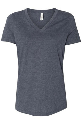 Bella+Canvas 6405CVC - Ladies Relaxed Heather CVC Jersey V-Neck T-Shirt