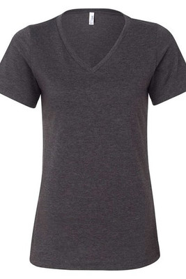 Bella+Canvas 6405CVC - Ladies Relaxed Heather CVC Jersey V-Neck T-Shirt