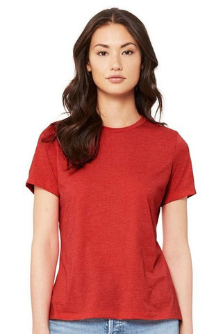 Bella+Canvas 6400CVC - Ladies Relaxed Heather CVC Short-Sleeve T-Shirt