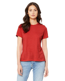 Bella+Canvas 6400CVC - Ladies Relaxed Heather CVC Short-Sleeve T-Shirt