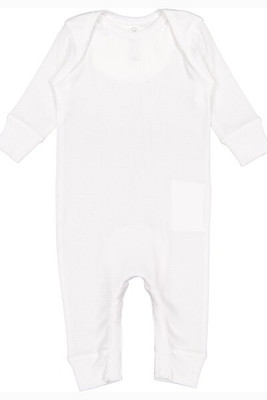 Rabbit Skins 4412 - Infant Baby Rib Coverall