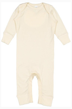 Rabbit Skins 4412 - Infant Baby Rib Coverall