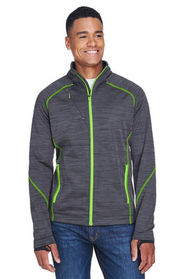 North End 88697 - Men's Flux Mélange Bonded Fleece Jacket