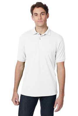 Hanes 054 - Adult 50/50 EcoSmart® Jersey Knit Polo
