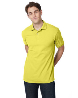 Hanes 054 - Adult 50/50 EcoSmart® Jersey Knit Polo