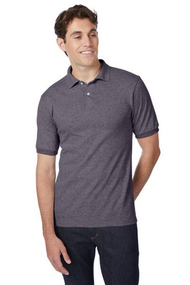 Hanes 054 - Adult 50/50 EcoSmart® Jersey Knit Polo